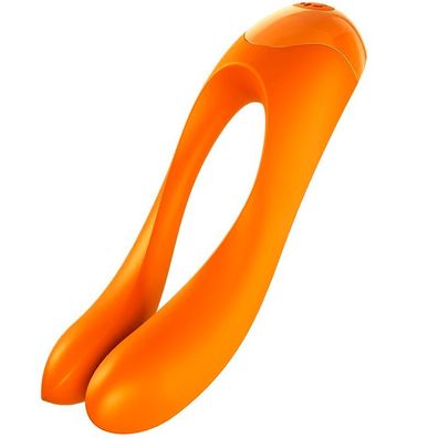 Satisfyer Candy Cane Fingervibrator aus Silikon, wasserdicht