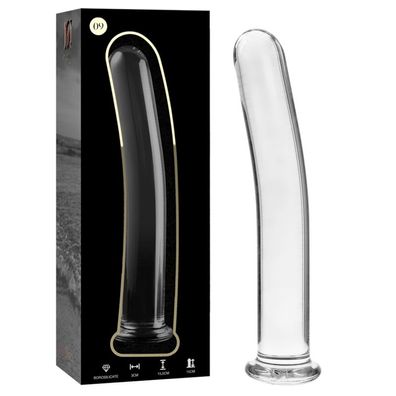 Nebula Series by Ibiza Glas-Analplug mit breiter Basis