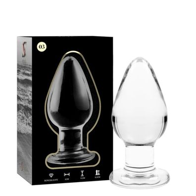 Nebula Series by Ibiza Analplug aus Borosilikatglas