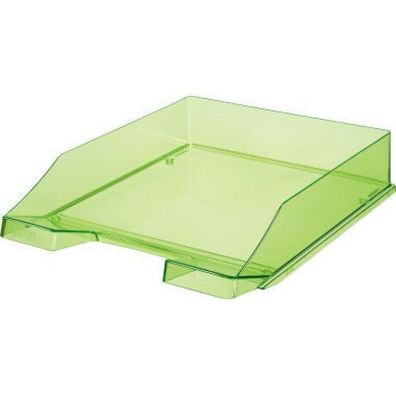 Briefkorb Grün Kunststoff Transparent
