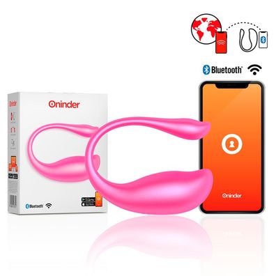 Oninder Vibrations-Ei Nairobi mit Fernbedienung und App-Steuerung
