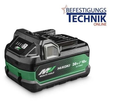 HiKOKI Hitachi Multi Volt Akku 1x BSL36A18X 36V/2,5Ah 18V/5Ah 380082