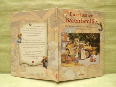 Eine lustige Bärenfamilie Otus 2002 Sommerurlaub Geburtstagsparty Winter HC Großdruck