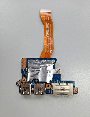 ASUS UX303L USB / SD CARD READER BOARD mit WLAN Karte 455MSE88L04