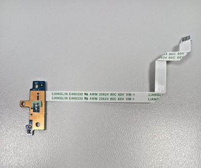 Dell Latitude 3490 Power Button Board mit Cable LS-F116P