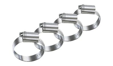 Schlauchschellen-Set 4-teilig verzinkt 10-16 mm Durchmesser