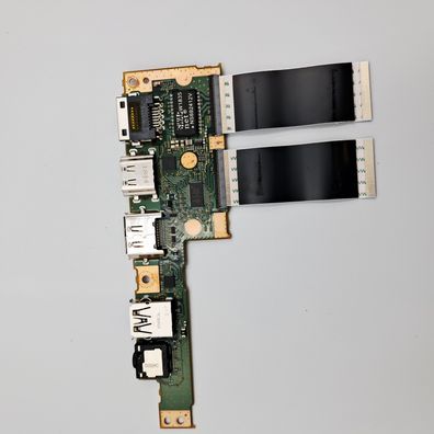 Fujitsu LifeBook U758 I/O Board USB Ethernet Audio Port Card CP714900-Z2