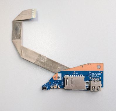 Lenovo Yoga 530-14IKB Flex 6-14IKB USB SD Kartenleser Power I/O Board NS-B601