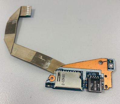 Lenovo IdeaPad 530s-14ikb USB Card Reader Board Mit Kabel NS-B607