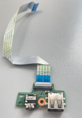 Acer Aspire E5-576G USB AUDIO Board Platine mit Kabel DA0YABTB6D0
