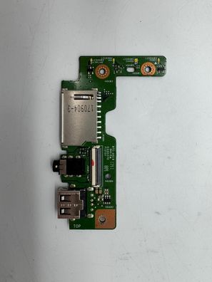 Asus VivoBook X542UQR Combo-I/O-Board USB Audio (3,5 mm) SD-Kartenleser X542UQ