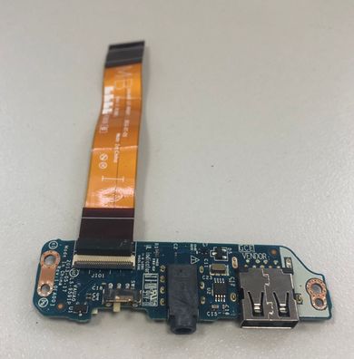 Dell Latitude E7440 USB Audio Power Button Board 0H65F0 LS-9591P