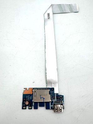 HP Laptop 15-db0 I/O Board USB SD-Kartenleser LS-G071P