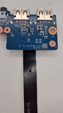 TERRA Mobile NJ50CU I/O Board USB|Audio In|Kombi-Audio (3,5 mm) 6-71-NJ508-D03
