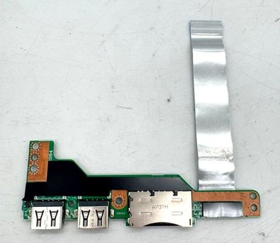 Asus VivoBook X510UNR I/O Board USB|SD-Kartenleser mit Kabel 35XKGIB0000