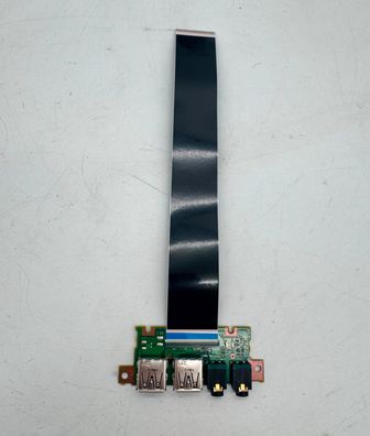 Fujitsu LifeBook E756 Combo-I/O-Board USB Audio (3,5 mm) CP692770-X4