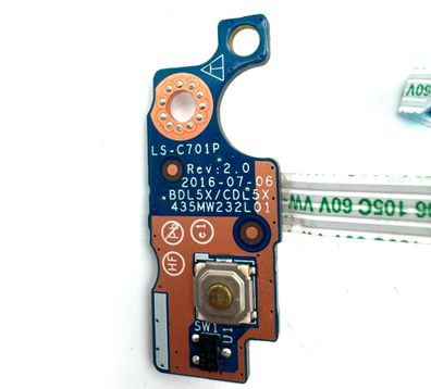 HP 250 G4 250 G5 Power Button Board Mit Flexkabel LS-C701P 435MW232L01