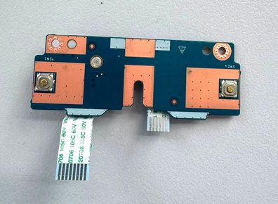 HP 250 G6 Touchpad Tasten Platine Button Board Mit Kabel LS-E792P 4350EM32L0
