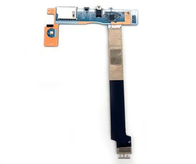 Lenovo V17-IIL I/O Board Kombi Audio 3,5 mm SD Kartenleser Power Button NS-C783