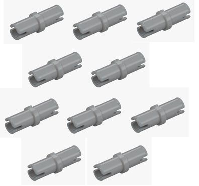 LEGO® Technic 10x Verbinder Pin hellgrau Medium Stone Grey 3673 4211807 hellgrau