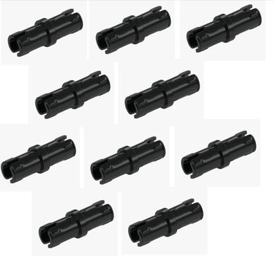 LEGO® Technic 10x Verbinder Pin mit Friktion schwarz 61332 6279875 Peg Ersatz
