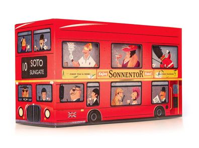 6x Sonnentor Schwarztee London Bus bio 1St