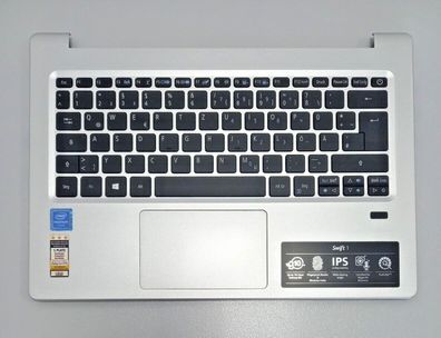 Acer Swift Sf113-31 Handauflage Tastatur QWERTZ mit Touchpad 13N1-1ZP0201