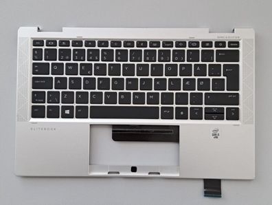HP EliteBook x360 1030 G7 Palmrest AM2VD000E20 Keyboard QWERTY HPM19J9