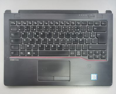 Fujitsu Lifebook U747 Handauflage Tastatur AZERTY mit Touchpad CP718624-01