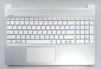 HP Laptop 15-fq3002sl Handauflage Tastatur QWERTY EA0P5006010-3 4D0P5TSTP00
