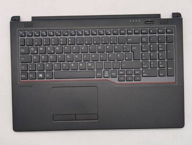 Fujitsu LifeBook E558 Handauflage Tastatur QWERTZ Touchpad KH-VT190420