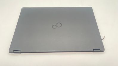 Fujitsu Lifebook U7510 Back Top Case Cover Black mit Scharnieren, Kamera