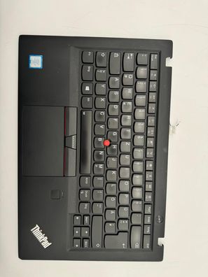 Lenovo ThinkPad X1 Carbon G5 Palmrest Tastatur QWERTZ BL Touchpad AM12S000F00