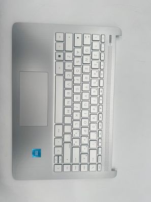HP 14s-dq3000sl Palmrest Handauflage Tastatur Touchpad QWERTY EA0PA003010
