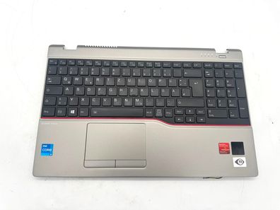 Fujitsu LifeBook U7511 Palmrest Tastatur Touchpad Fingerprint QWERTZ