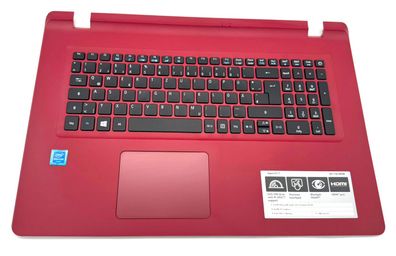 Acer Aspire ES1-732 Palmrest Mit Tastatur QWERTZ AP1NY000300 AP1NY000320
