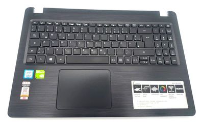 Acer Aspire A515-52G Palmrest Handauflage Mit Tastatur QWERTZ AP2CE000200