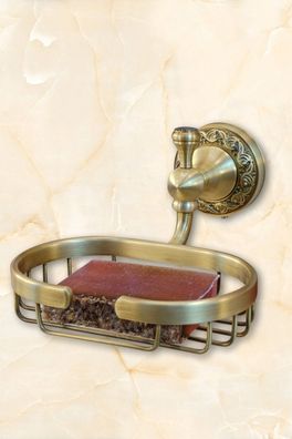 Messing Seifenablage Antik Stil Seifenschale Badezimmer Accessoire
