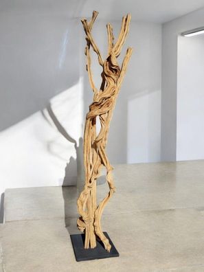 Lianen Holz Skulptur Deko Aufsteller