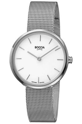 Boccia Titanuhr für Damen Quarz mit Saphirglas 3279-08