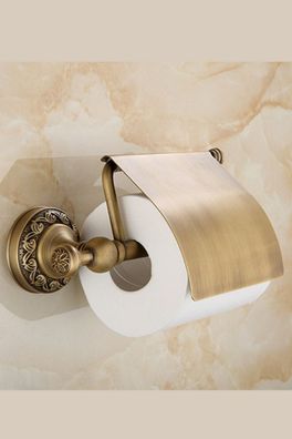 Toilettenpapierhalter Messing Antik Bronze Badezimmer Badmöbel
