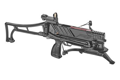 EK Archery Armbrust Vlad Set mit 60 + 90lbs. Bogen,16 Alubolzen, Red-Dot, schwarz