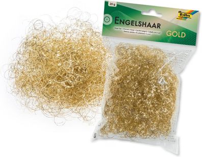 folia 72065 Engelshaar, Gold, 20g