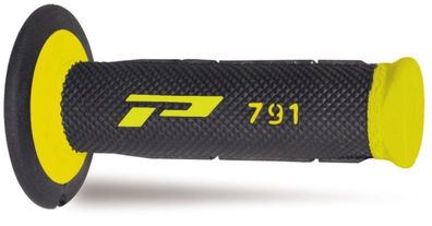Progrip 791 Double Density Grips - Yellow/Black