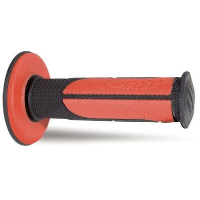 Progrip 798 Double Density Grips - Black/Red