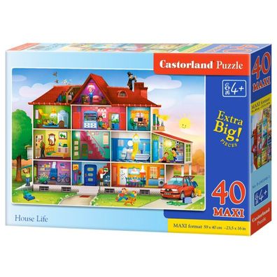 Puzzle da Maxi 40 Pezzi - Vita Domestica
