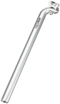 Patentsattelstütze Ergotec Hook Ø 27,2mm, 400mm, silber, Alu