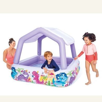 Aufblasbares Aquarium-Pool mit Dach 157 x 157 x 122 cm INTEX 57470