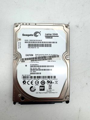 Seagate HDD 1TB 2.5" SATA Notebook Festplatte SSHD 1EJ164-503