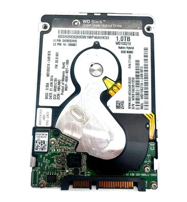 Western Digital WD10S21X 1TB 2.5" SATA Notebook Festplatte SSHD SH20E82695
